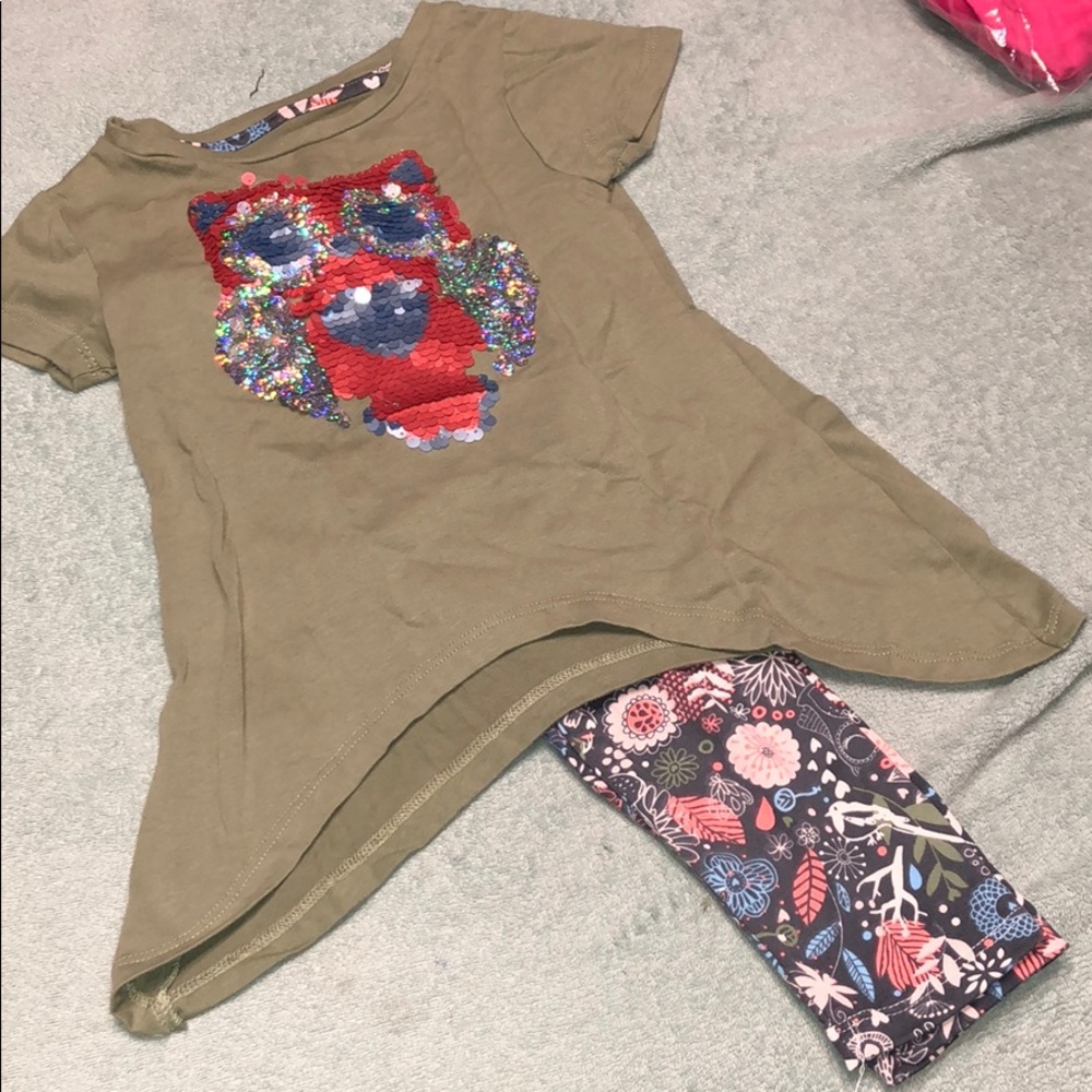 Colette Lilly owl outfit girls sz 4